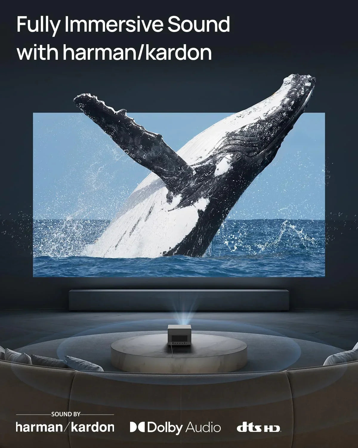DocoMOi T1 Portable Projector | Small in Size, Big on Entertainment